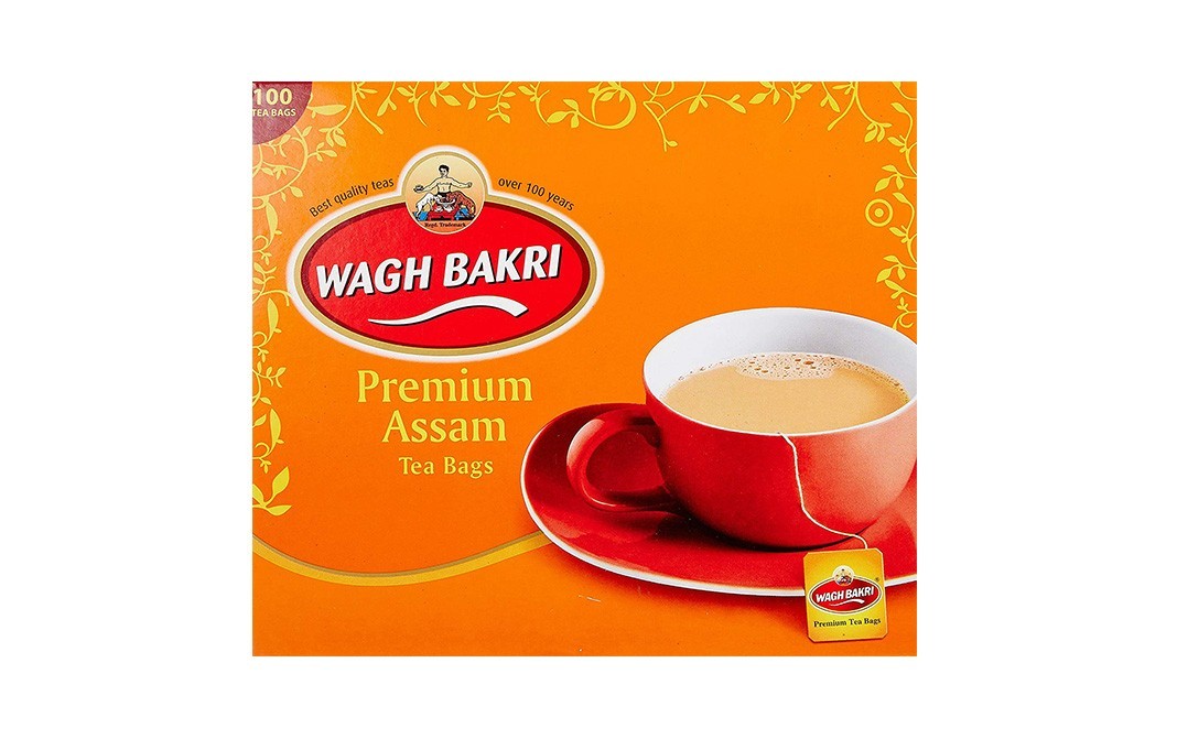 Wagh Bakri Premium Assam Tea   Box  200 grams